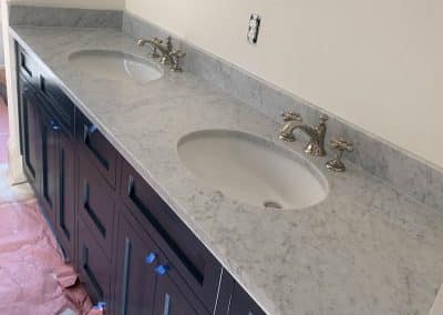 Bathroom granite