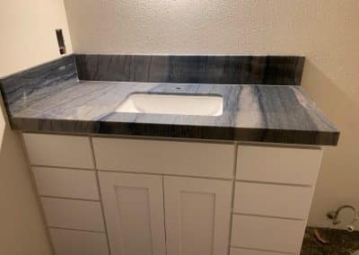 Bathroom granite