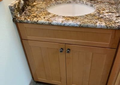 Bathroom granite