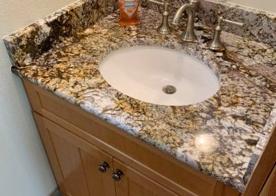 Bathroom granite