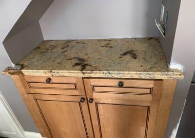 Bathroom granite