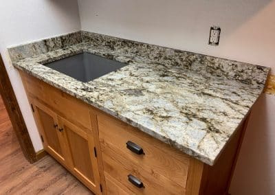 Bathroom granite