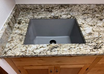 Bathroom granite