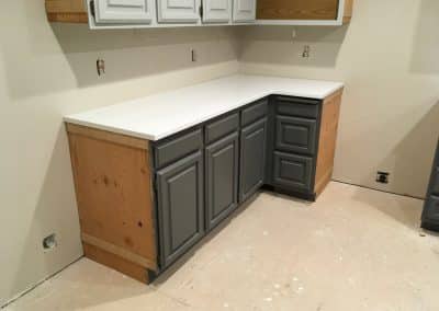 White Kitchen Granite Countertops