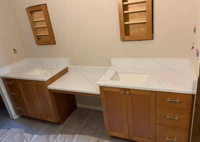 Marble Bathroom counters